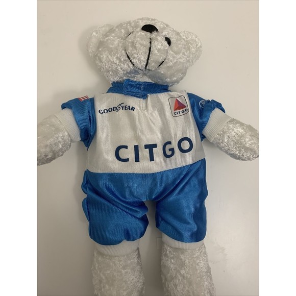 Number 99 CITGO Plush White Bear - Picture 4 of 5